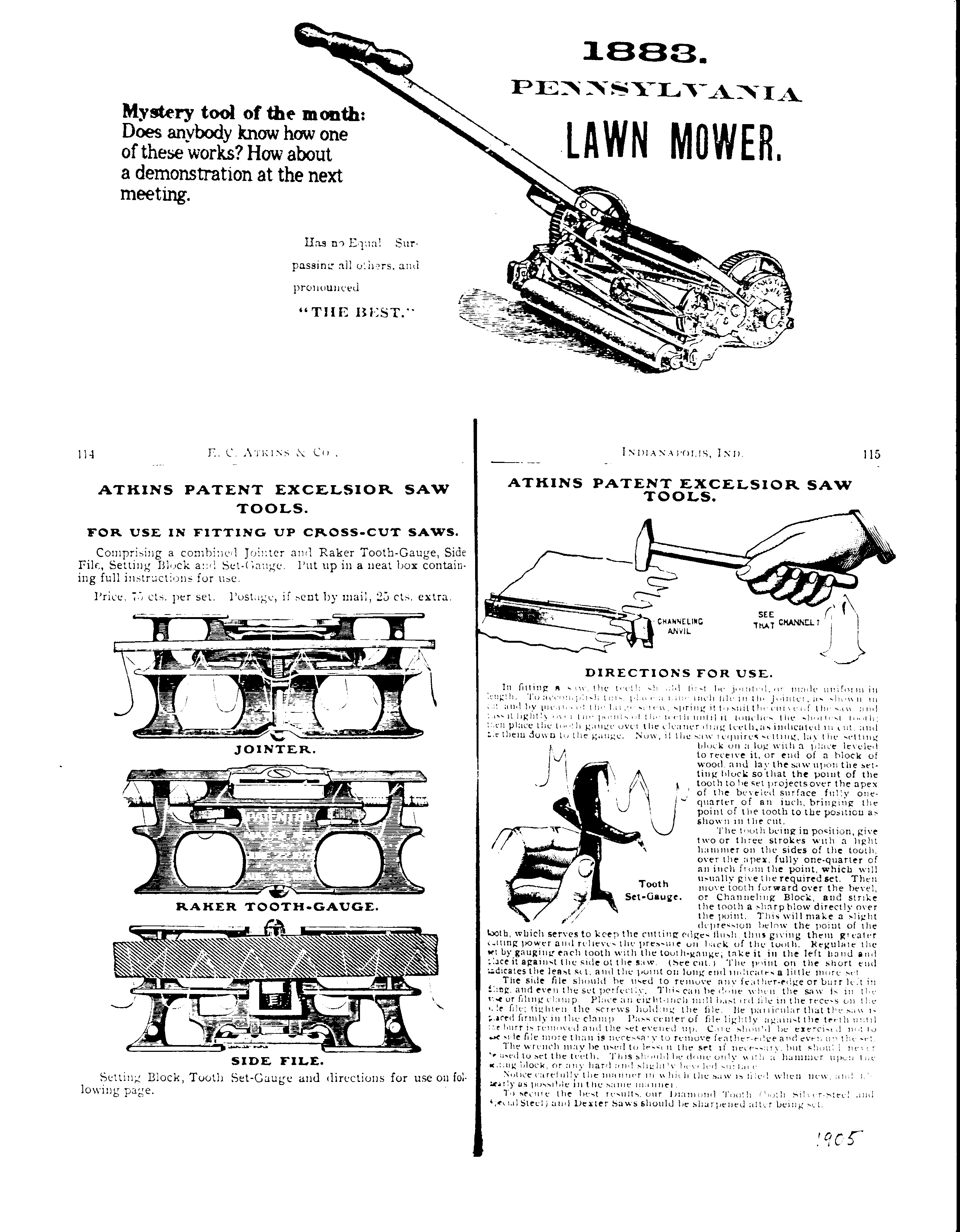 Vintage Tools